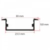 10x23 cm Alüminyum Kanatlı Led Profili