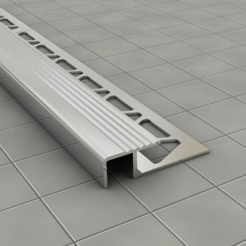Alüminyum Çift Taraflı  Merdiven Basamak Profili